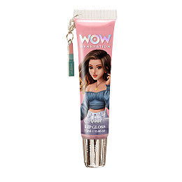 Блеск для губ WOW Generation, с подвеской помада, розовый