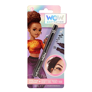 Подводка для глаз WOW Generation, со штампом, цветок