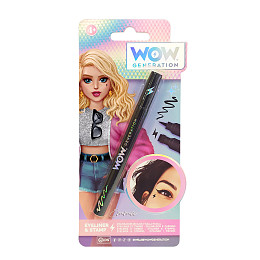 Подводка для глаз WOW Generation, со штампом, молния