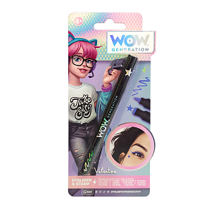 Подводка для глаз WOW Generation, со штампом, звезда