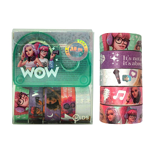 Декоративная клейкая лента WOW Generation, с зеленым диспенсером