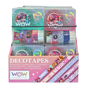 Декоративная клейкая лента WOW Generation, с зеленым диспенсером