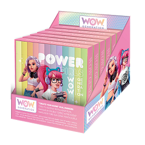 Набор двухсторонних маркеров WOW Generation, 12 шт