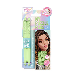 Набор ручек WOW Generation, с буквами для сборки, зеленый