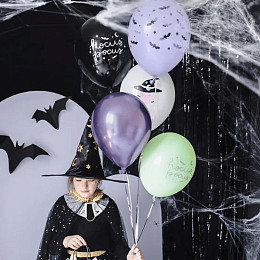 Набор шаров Пати Деко (Party Deco) "Ведьма", 6 шт