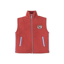 Жилет на молнии Gingersnaps " Baby Phoenix Paprika", паприка