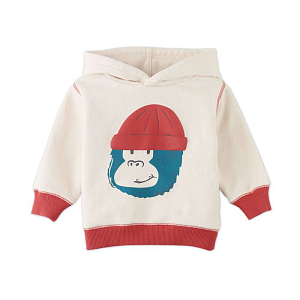 Худи Gingersnaps "Baby Gregory Gorilla", молочный