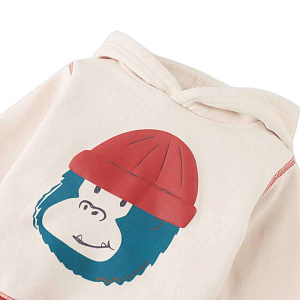 Худи Gingersnaps "Baby Gregory Gorilla", молочный