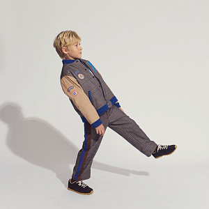 Брюки прямые Gingersnaps "Stanley Snyder", гусиная лапка