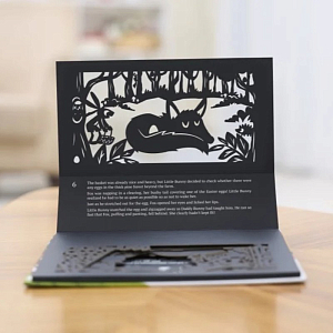 Книга-представление Театр теней "Приключения пасхального кролика"