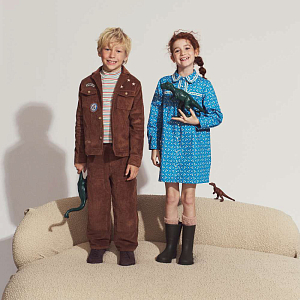 Брюки вельветовые Gingersnaps "Nicholson Brown", коричневые