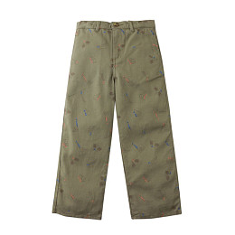 Брюки свободные Gingersnaps "Harold Dino Party", хаки