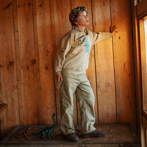 Брюки свободные Gingersnaps "Harold Dino Party", хаки