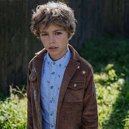 Жакет вельветовый Gingersnaps "Marlon Brown", коричневый