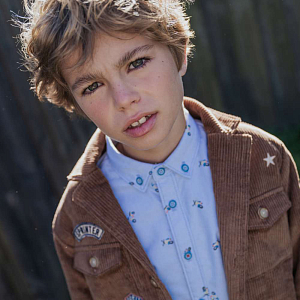 Жакет вельветовый Gingersnaps "Marlon Brown", коричневый