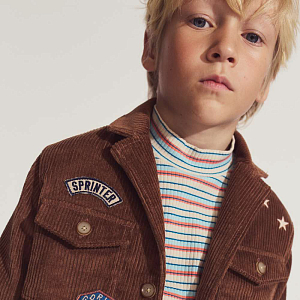 Жакет вельветовый Gingersnaps "Marlon Brown", коричневый