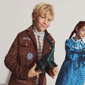 Жакет вельветовый Gingersnaps "Marlon Brown", коричневый