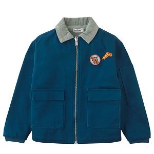 Куртка-пилота Gingersnaps "Bjorn Blue", синяя