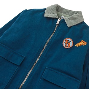 Куртка-пилота Gingersnaps "Bjorn Blue", синяя