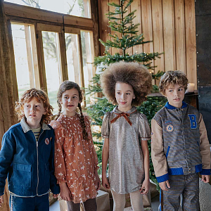 Куртка-пилота Gingersnaps "Bjorn Blue", синяя