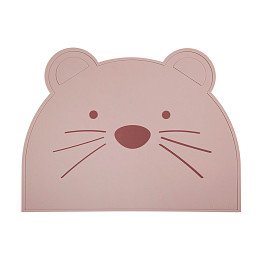 Подставка под тарелку силиконовая nuuroo "Ester Woodrose", пустынная роза