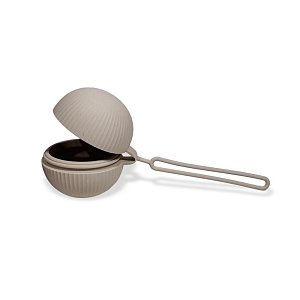 Контейнер для пустышки nuuroo "Camille Cobblestone", серый