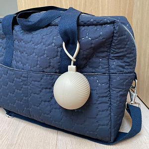 Контейнер для пустышки nuuroo "Camille Cobblestone", серый