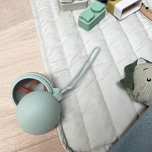 Контейнер для пустышки nuuroo "Camille Desert Sage", бирюзовый