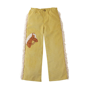 Брюки вельветовые Gingersnaps "Marion Horse", желтые