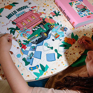 Пазл Hello Hossy "Hello Hossy House", 48 деталей