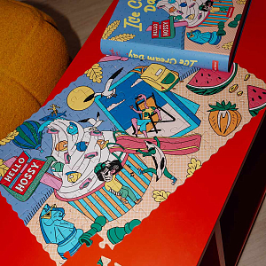 Пазл Hello Hossy "Ice Cream Day", 96 деталей