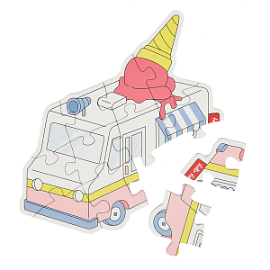 Пазл Hello Hossy "Just Enjoy ", 4 вида