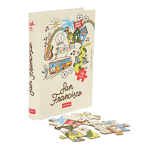 Пазл Hello Hossy "San Francisco", 16 деталей