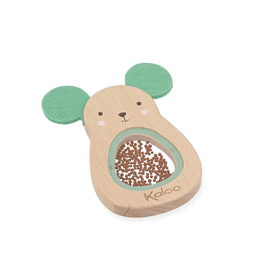 Развивающая игрушка-погремушка Kaloo "Мышка Sound Animal", серия "Petites Chansons"