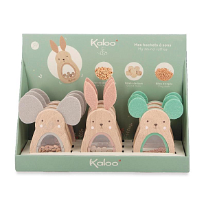 Развивающая игрушка-погремушка Kaloo "Мышка Sound Animal", серия "Petites Chansons"