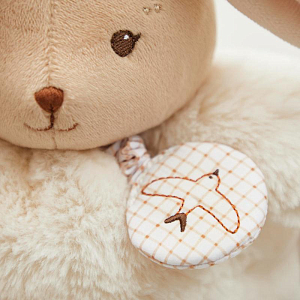 Мягкая игрушка музыкальная Kaloo "Кролик Chubby Rabbit", серия "Intemporel", кремовый, 17 см