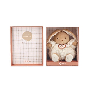 Мягкая игрушка музыкальная Kaloo "Кролик Chubby Rabbit", серия "Intemporel", кремовый, 17 см