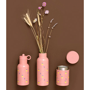 Термос для еды Fresk "Спелые Фрукты", розовый, 300 мл