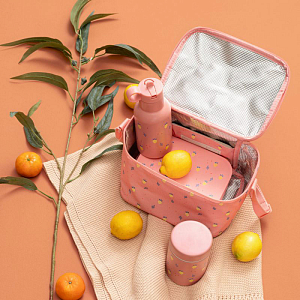 Термос для еды Fresk "Спелые Фрукты", розовый, 300 мл