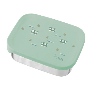 Ланч-бокс с разделителями Fresk "Морские приключения", аквамарин