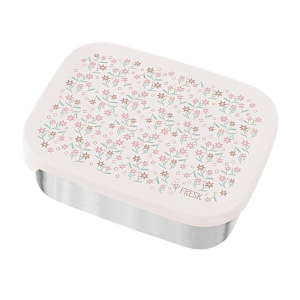 Ланч-бокс с разделителями Fresk "Цветочная Лужайка", молочный