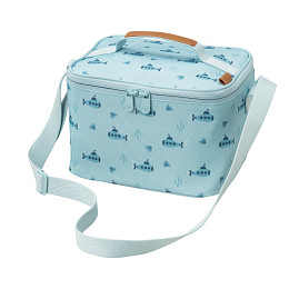 Термосумка Fresk "Наутилус", бирюзовая, большая