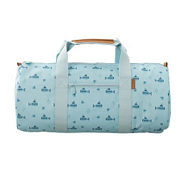 Сумка выходного дня Fresk "Наутилус", бирюзовая, маленькая