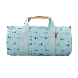 Сумка выходного дня Fresk "Наутилус", бирюзовая, маленькая