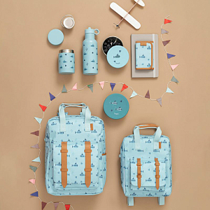 Бутылка-термос для напитков Fresk "Наутилус", бирюзовая, 350 мл