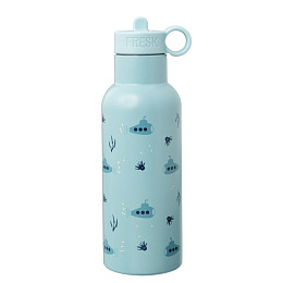 Бутылка-термос для напитков Fresk "Наутилус", бирюзовая, 500 мл