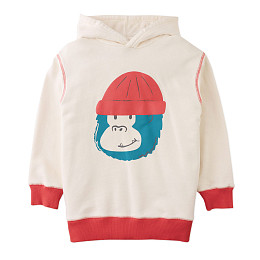 Худи Gingersnaps "Gregory Gorilla", молочный