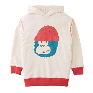 Худи Gingersnaps "Gregory Gorilla", молочный