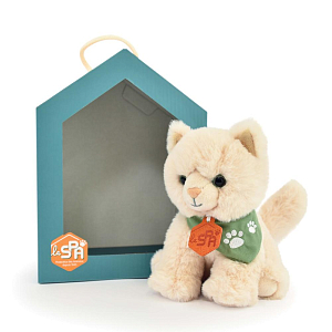 Котенок Histoire d'Ours, бежевый, 25 см