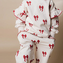 Свитшот That's Mine "Amelia Rouge Boucle", бантики на розовом